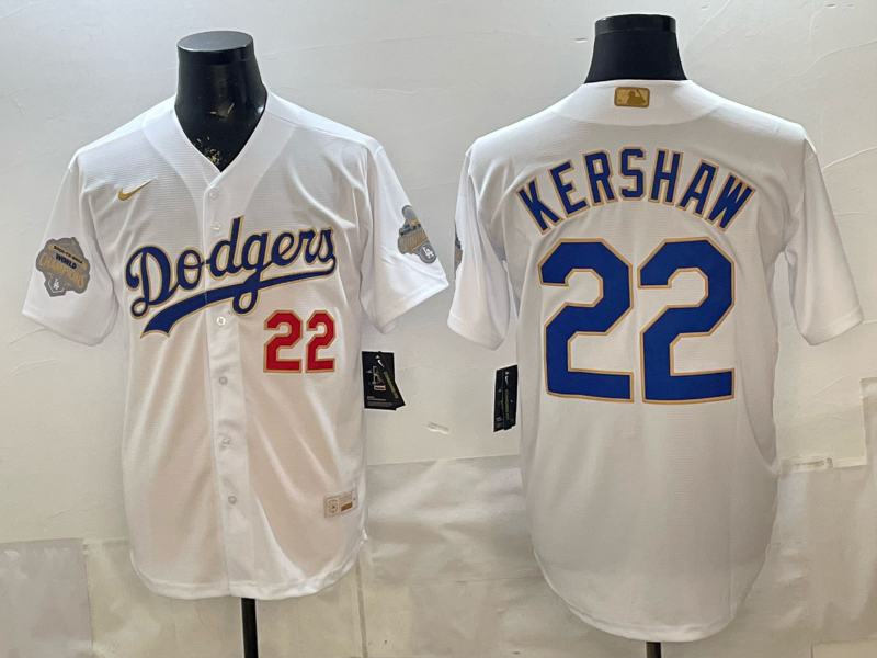 Men Detroit Tigers #22 Kershaw white Game Nike MLB Jersey 0402004